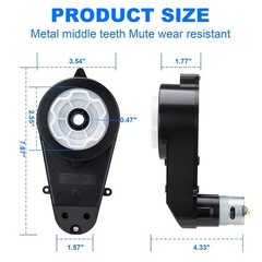 24V Motor-50000Rpm for Power Wheels,Rs555 High-Speed Steel Gears Motor Gearbox f