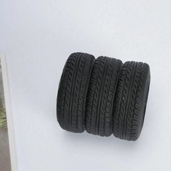 Desk Organizer Pen Holder Pen Pencil Tire Shaped Holder Case Office Stationery