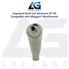 5 Angled 45° Multi Unit Prosthetic NC Megagen® BlueDiamond Compatible Ø4.8mm