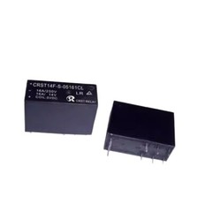 10PC 8A current miniature new energy magnetic holding relay CRST14F double pole