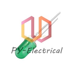 100Pcs LED F5 5MM Green COLOR Green Super Bright LIGHT Bulb Lamp NEW
