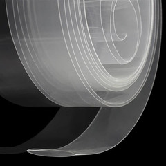 100 FT. 100′ Feet CLEAR 3/8″ 9mm Polyolefin 2:1 Heat Shrink Tubing Tube Cable US