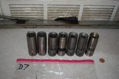 S&M Southwick & Meister 32DL Bar Loader Feeder Collet Collets Lot of 7
