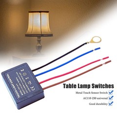 Easy to Operate 3 Way Touch Light Dimmer Switch Control for Any Room
