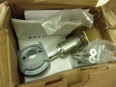 NEW Baldwin 8285.003 Single Cylinder Lifetime Brass *FREE SHIPPING*