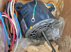 Room air conditioner motor1/3 HP 1300 RPM 4SPD 230 volt 3.2 amp 48Y Frame A