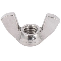 (250) 8-32 Coarse Thread 8/32 Wing / Thumb Nut Stainless Steel Nuts 8×32