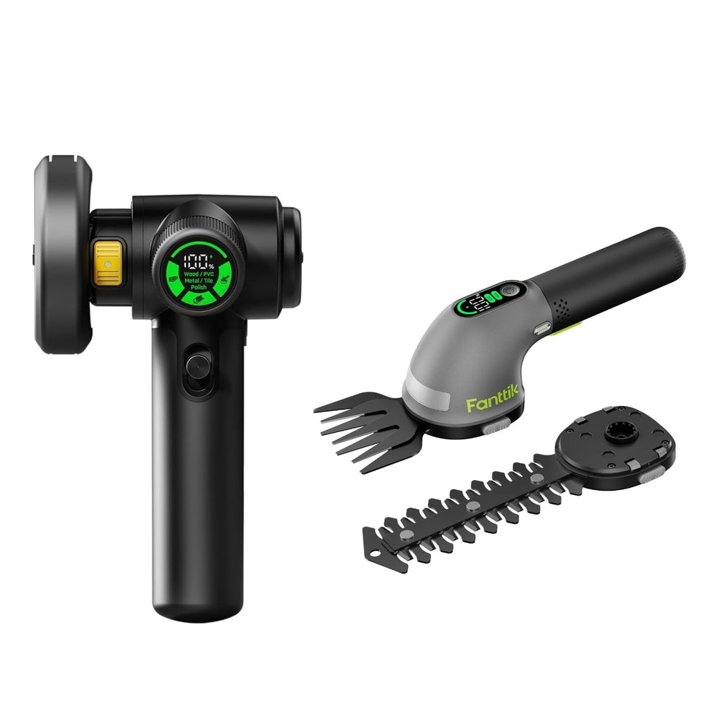 Fanttik M10 ACE Cordless Angle Grinder Brushless & Fanttik Z10 Pro Cordless H…
