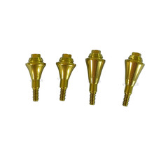 10 pcs Multi unit straight abutment fit to Megagen Blue diamond platform NC D4.8