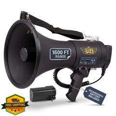 Uzi Megaphone 50W Round-2