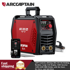 2026 ARCCAPTAIN iControl ARC205 Pro Stick Welder APP Control 205Amp ARC/Lift TIG