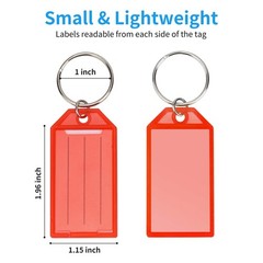 Cuttte 16 1.15 x 2.2 inches, Red Orange Yellow Green Blue Purple Pink White
