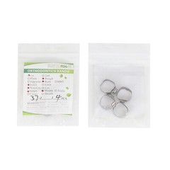 Dental 1st Molar Bands Prewelded Buccal Tubes Roth 0.022″ U1/L1 U2/L1 U3/L1