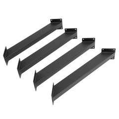 4 Pcs 45 Degree Angle Support Brackets Pergola Kit Heavy Duty Connector Brace