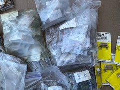 Large Lot of Vintage Wire Wound Resistors Various Ohms 19 Pounds1