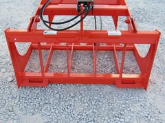 48″ Orange Root Rake Grapple Bucket Attachment Skid Steer Tractor Loader