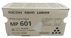 Genuine 407823 Ricoh Savin Lanier Print Cartridge MP 601 / MP 501 Unopened