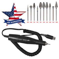 Dental Lab Electric Micromotor Polishing Handpiece Fit Marathon 35,000 rpm US