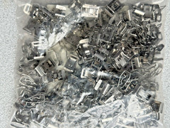 New Sealed Bag of 100 Hellermann Tyton MSC2 304 Stainless Solar Clips 151-00982