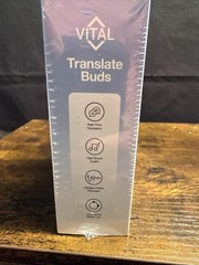 NIB Vital Translation Earbuds Real Time Language Translator Vital Translate