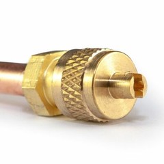 10X Service/Access Valve 1/4″ SAE *1/4″ OD *2.75″ Stem Core AC Refrigeration Kit