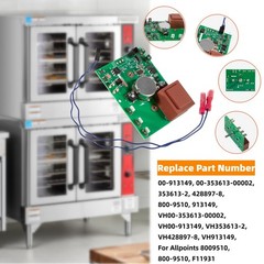 00-913149 Temp Control Board w/Harness For Vulcan Hart ECO2D ECO4D HEC20 Ovens