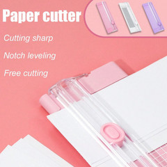 A4 Mini Paper Cutter Trimmer Slicer Portable Safe Guard Cardstock Photo Scrapboo