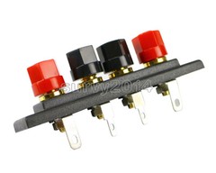 Speaker Amplifier Chassis Terminal Output Four-Position Terminal Soundbox