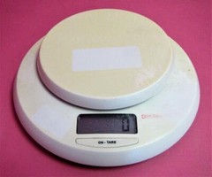Seca Culina 852 Series Digital Dietary Medical Kitchen 1-3000 Gram Scale