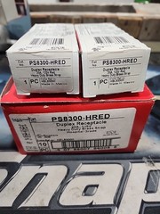 PS8300-HRED Duplex Receptacle 20A 125V Hospital Grade. Box Of 10