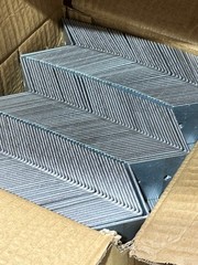 Commercial Grade Galvanized 2″x2″x2″ Angle Bracket 90 degree bend (4) 1/4″ holes