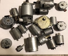 Scrap Motors 4 Pounds Small Electronic Parts Only Crafts Miscellaneous Small