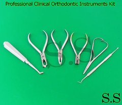 Professional Clinical Orthodontic Instruments Kit
