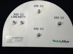 Welch Allyn BP Test Volume Repair Fixture 407672