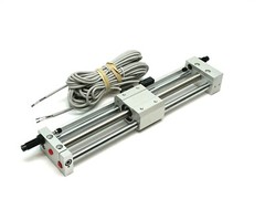 SMC NCDY2S10H-0800BC-A73Z Guided Cylinder w/ D-A37 Auto Switches