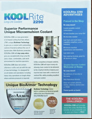Koolrite Coolant 2290 Metal Working Fluid, Semi Synthetic 55 gallon Drum