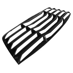 Rear Window Louver Matte Black Dodge Challenger 2008-2023 DCHL08XV2-PP