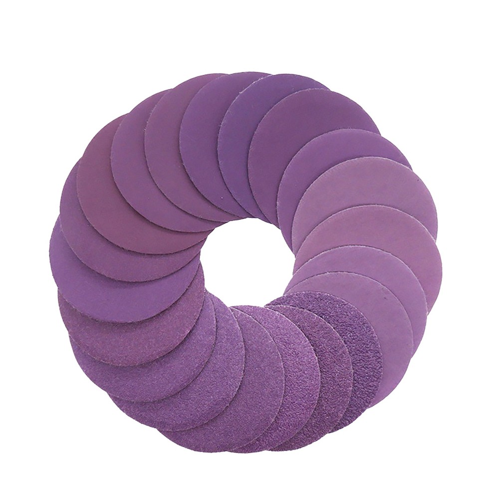 50mm Wet and Dry Sanding Discs 2 inch Sandpaper Hook and Loop Pads Grit 60-10000
