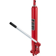 Hydraulic Long Ram Jack, 3 Tons/6600 lbs Capacity, with Single Piston Pump and C