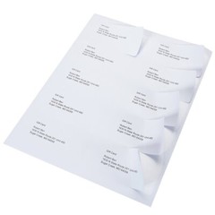 2″ x 4″ Shipping Mailing Address Labels A4 Sheet Self Adhesive FBA Labels 10 UP