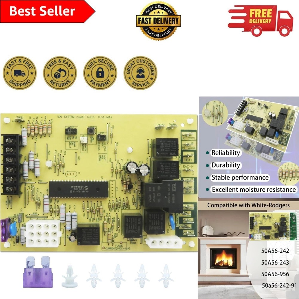 Moisture-Resistant Furnace Control Circuit Board – Universal Fit for Most Models