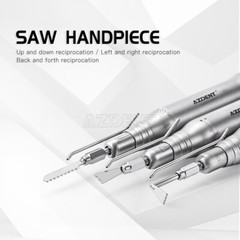 AZDENT Dental Straight Low Speed Saw Surgical Handpiece 4:1/3.2:1 ISO E-Type
