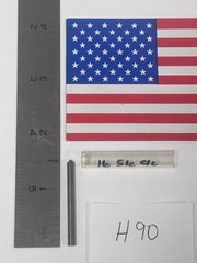 1 NEW SGS / FALCON 1/8″ SHANK CARBIDE BURR SK-42 (90° ANGLE) DOUBLE CUT (H90)