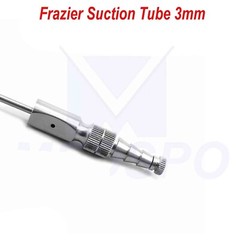 Medical Diagnostic Frazier Suction Tube 3mm Cleaning Aspirator Surgical Tools