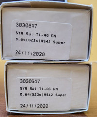 SETonic 3030647 5 µL Syringes – New – for Agilent Autosamplers