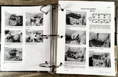 Case 1294 Tractor Service Manual Parts Catalog Repair Shop Set Workshop Book