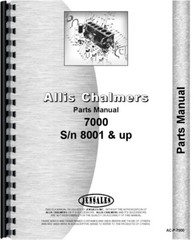 Allis Chalmers 7000 Tractor Parts Manual Catalog SN 8001 up