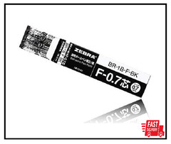 Zebra Pen Refills 0.7Mm Pack of 10 F-701