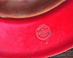 Vintage Red Fibre-Metal Hard Hat SuperGlas Pennsylvania