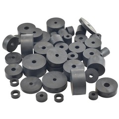 ID 2mm – 56mm Round Rubber Spacer Anti Vibration Isolation Pads Bushing Washer